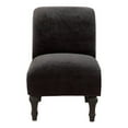 thumbnail image 2 of Soft Velvet Without Armrest Slipcover Sofa Cover for home Bedroom, Premium Material Dark Grey, 2 of 10