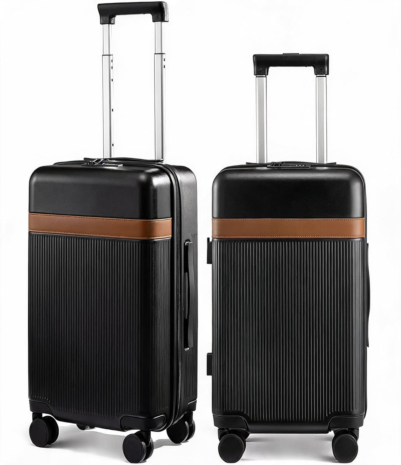 Personal Item Suitcase 18x14x8 Inches Hardside Built In TSA Lock