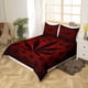 thumbnail image 2 of Juego de ropa de cama para niños, niñas y adolescentes, Funda Nórdica Hoja de Cannabis Neón, 2 of 7