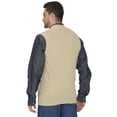 thumbnail image 4 of Turtle Bay New York Men's Relaxed Fit Rib Knit Sweater Vest - Button Front with Pockets, 4 of 10