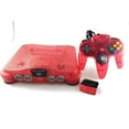 thumbnail image 1 of Console Nintendo 64 Rouge Melon D\'eau - N64 (Utilisé), 1 of 4
