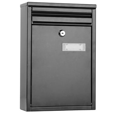 VEVOR Suggestion Box, Donation Ballot Box with Lock, Wall Mounted ...