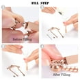 thumbnail image 5 of Cremation Bracelet for Ashes Stainless Steel Urn Bangles for Ashes Memorial Keepsake Cremation Memorial Urn Bracelet - Adjustable,Free Fill Kit, 5 of 6