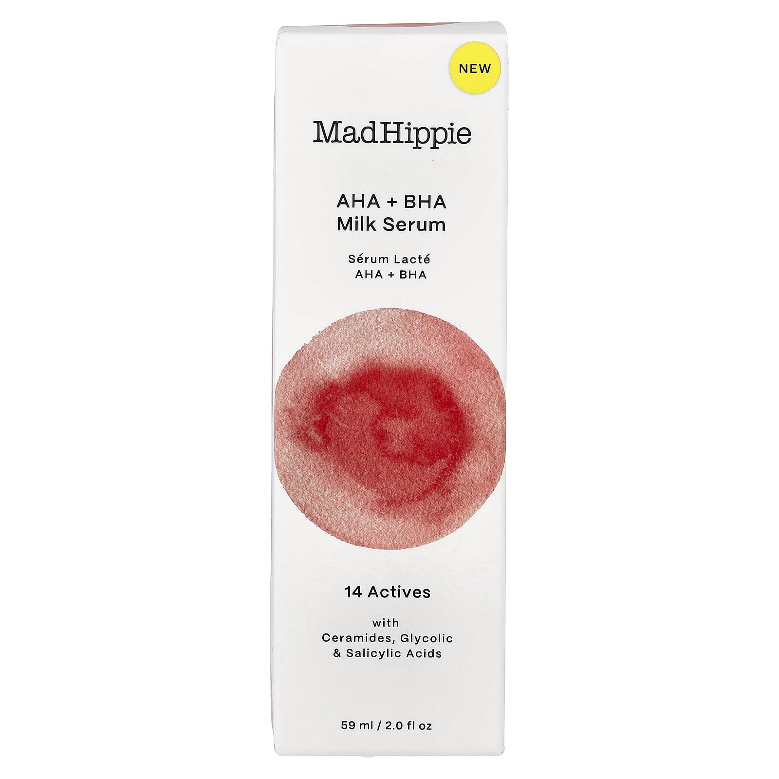 Mad Hippie AHA + BHA Milk Serum, 2 fl oz (59 ml)