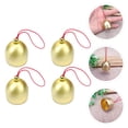 thumbnail image 3 of MasteelfCA 4Pcs Creative Wind Chimes Retro Wind Bells Pendants Wall Hanging Decors (Golden), 3 of 7