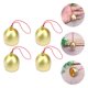 thumbnail image 3 of 4 unids creative wind chimes retro viento campanas colgantes colgantes colgantes decoraciones (dorado), 3 of 7