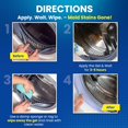thumbnail image 4 of JJEAN-Mold Stain Remover Power Gel Cleaner Heavy Duty Cleaning Solution for Front Loader Washing Machine Seal, Bathroom Grout, Shower, Caulk (7 fl oz), 4 of 4
