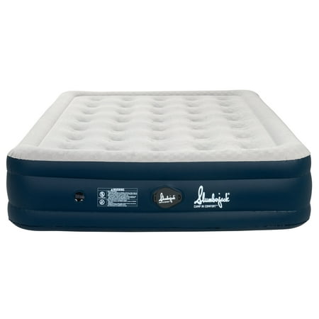 Slumberjack Grand Mesa 15 inch Airbed Mattress with Built-in Removable Pump Queen