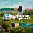 thumbnail image 4 of FUNJEE Flexible Heavy-Duty Outdoor Garden Hose with GHT Gonnector, PVC Green, 0.5 in x 3 ft, 4 of 9