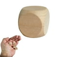 thumbnail image 5 of BAELLERT 5/6/7/8CM Wooden Dice Rounded Corner Six-Sided Giant Dice DIY Hand Painted Gaming Dice Heavy Duty Block Cube Game Night Props, 5 of 7