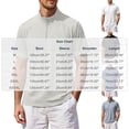 thumbnail image 2 of Quarter Zip Pullover Men Short Sleeve Stand Collar Athletic Sports Casual Outodoor Workout Shirt Fathers Gift, 2 of 4
