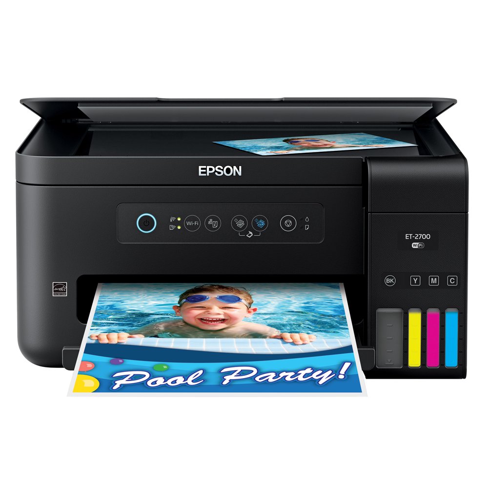 Epson Expression ET2700 EcoTank Wireless AllinOne Color Supertank