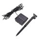 thumbnail image 2 of Guirnalda de luces solares 20 LED IP65 impermeable 2 modos Cadena de lámpara automática para exteriores para patio jardín 16.4 pies blanco, 2 of 5