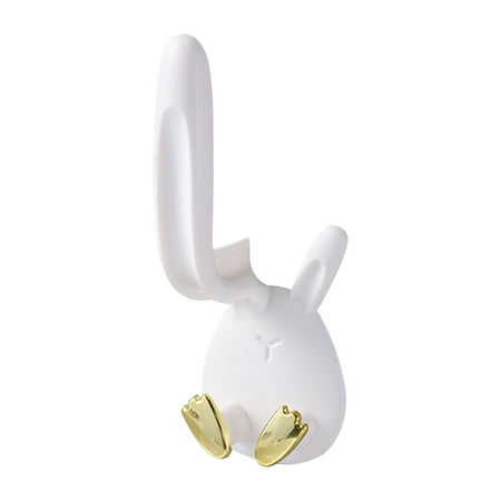 

HAFNFUE Household Rabbit Paste Bathroom Toothbrush Shelf Tooth Cup Shelf Wall Mounted Toothbrush Shelf Roll Out Dish Drying Rack