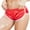 Red, variant on Women's Summer Shorts Sexy Booty Retro Sports Yoga Gym Running Pants Flowy Shorts S-2XL