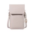 thumbnail image 1 of asddcavvf Solid Color Mini Phone Bag New Korean Version Of The Summer Simple Soft Leather Multi Laye, 1 of 8