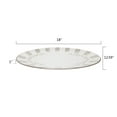thumbnail image 7 of Better Homes & Gardens 18-inch Oval Bamboo Melamine Serving Tray, Grey, 7 of 7