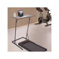 thumbnail image 4 of XC  Portable Bike Trainer Fitness Desk, 143cm/56.3in Adjustable Standing Desks For Indoor Cycling, Treadmill Workstation Desk, Bike Trainer Stand Table For Home Office, Laptop, And Fitness Station, 4 of 9