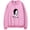 Pink, variant on Jake Webber Crewneck Fashion Men Sweatshirt Casual Women Pullover Unique Longsleeve