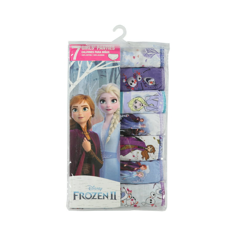 Disney Frozen Girls Brief Underwear 7-Pack, Sizes 4-8 - DroneUp