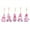 AA985, variant on DIY Diamond Painting Gnome Keychain Kit 5Pcs Hanging Pendant Ornament for Women Handbag Backpack Car Decoration