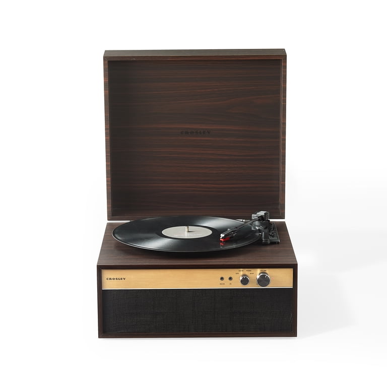 Crosley Jasper Record Player In Walnut - Walmart.com