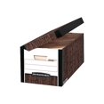 thumbnail image 1 of Bankers Box Systematic - Storage box - for Letter - wood grain, 1 of 4