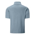 thumbnail image 5 of Zormilly Mens Two Piece Summer Outfit Short Sleeve Collared Shirts Shorts Loungewear Sets with Pockets Loose Workout Sets, S-3XL, 5 of 7