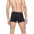 thumbnail image 4 of Calvin Klein Men's Breathable Cotton Boxer Brief, Black (3 Pack), 4 of 4