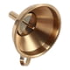 thumbnail image 3 of Stainless Steel Funnel Kitchen Oil Liquid Funnel with Detachable Filter/Strainer for Canning Kitchen Tools (Gold), 3 of 4