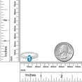 thumbnail image 3 of Gem Stone King 10K White Gold Swiss Blue Topaz and Diamond Women Engagement Ring (0.92 Cttw, Gemstone Birthstone, Available in Size 5, 6, 7, 8, 9), 3 of 4