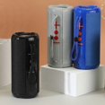 thumbnail image 3 of PENGXIANG Haut-Parleur Sans Fil Bluetooth Portable Double Haut-Parleur avec Subwoofer FM Support - camouflage Intérieur et Extérieur, 3 of 6