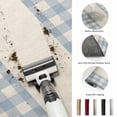 thumbnail image 5 of Area Rugs 4'x6'. Retro Blue Carpet Runner Indoor Outdoor Rugs Home Decor Aesthetic, Farmhouse Buffalo Plaid Vintage Beige Non Slip Mats Washable Accent Rug for Living Room Bedroom, 5 of 8