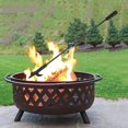 thumbnail image 4 of Herramientas de chimenea mayimx Poker de fuego de hierro resistentes al calor 75cm, 4 of 8