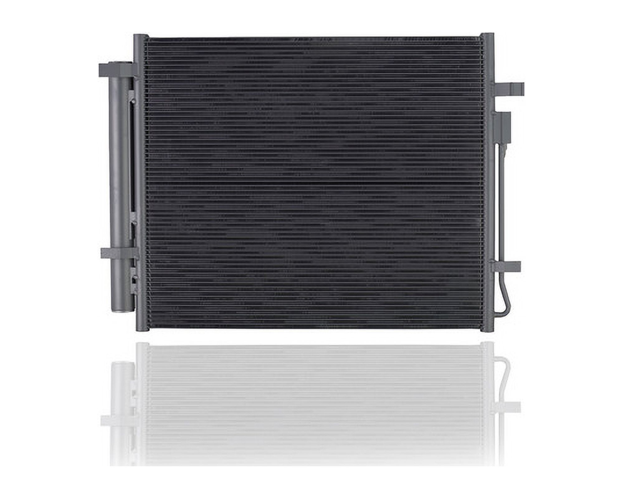 A-C Condenser - Cooling Direct Compatible/Replacement for 30207 '21-23 Hyundai Santa Fe/Santa Cruz, '21-22 Kia Sorento 4Cy 2.5 Turbo - With Receiver & Dryer - Parallel Flow - 97606P2000 - image 2 of 3