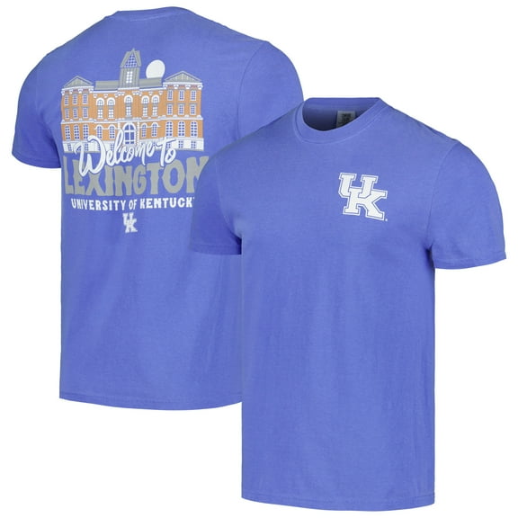 Unisex Royal Kentucky Wildcats Hyper Local Welcome to Campus T-Shirt