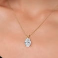 thumbnail image 2 of Gem Stone King 5.00 Cttw 14K Yellow Gold IGI Certified Lab Grown Diamond Pendant Necklace for Women | D-E Color | VS1-VS2 Clarity | With 18 inch Rope Chain, 2 of 6