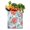 White-409, variant on Colorful Aloha Canvas Tote Bag, Vibrant Hawaiian Print Reusable Handbag for Women, Lightweight Foldable Summer Beach Travel Bag