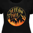 thumbnail image 4 of Inktastic Yellowstone National Park- Mountains Women's Plus Size T-Shirt, 4 of 5