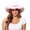 White, variant on Western Girl Theme For Party Performances And Outdoor Events Casual Style Hat Black One Size