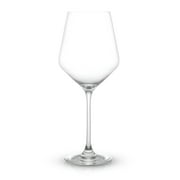 JoyJolt Layla Crystal White Wine Glasses Set of 4 - Stemmed Wine Glasses Set