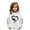 White, variant on Rovga Graphic Hoodies For Girls Hoodie Long Sleeve Soft Sweatshirt Graphic Hoody Kids Cute Pullovers Top Clothes Warmth Fall Winter Clothes 2024 Pink 8-9 Years