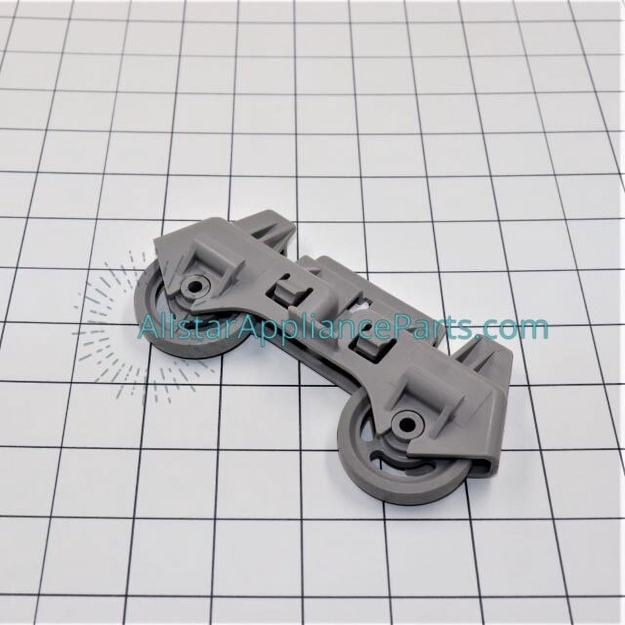 whirlpool part number 8268713: wheel & transport assembly