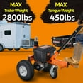 thumbnail image 2 of SuperHandy Utility Trailer Dolly with Mobility Hitch - 2800 lbs. Towing Capacity, 24V 7Ah Battery System, 2 of 7