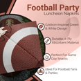 thumbnail image 5 of Serviettes de Déjeuner de Football, 16 Unités, 5 of 5