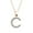 Gold, variant on UP to 65% Off SMihono Necklaces for Women's Alphabet Necklace Female Clavicle Chain Pendant Gold Necklace