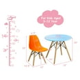 thumbnail image 2 of Gymax 5 PC Kids Colorful Round Table Chair Set w/ 4 Armless Chairs, 2 of 10