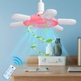 thumbnail image 7 of XGFHYJEH Ceiling Fan with Light, Ceiling Fan & Light Remote Controls, Chandelier Ceiling Fans, Modern Ceiling Fan, Ceiling Fan Clearance, White Flush Ceiling Fan, Smart Ceiling Fan, 7 of 7