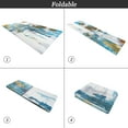 thumbnail image 6 of Dwelke Washable Area Rugs Non-Slip Modern Abstract Soft for Living Room Entryway Bedroom,Blue 5x7ft, 6 of 7