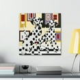 thumbnail image 4 of Dalmatian Slumbering Peace - Canvas, 4 of 10
